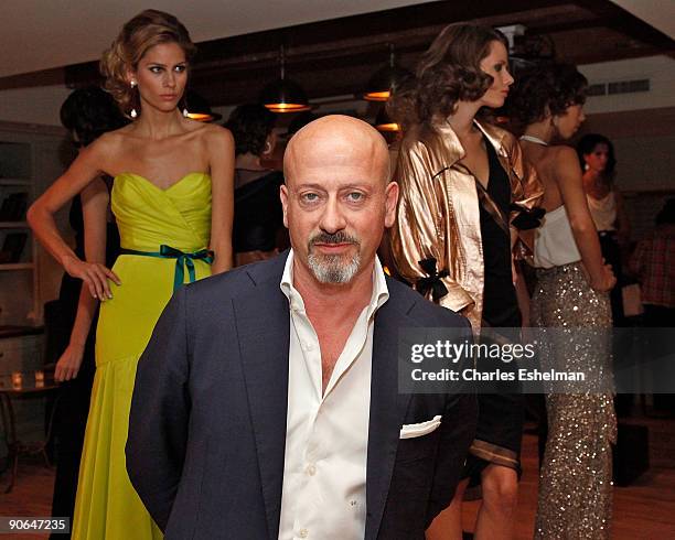 Designer Domenico Vacca attends the Domenico Vacca Spring 2010 presentation at the Soho House on September 12, 2009 in New York City.