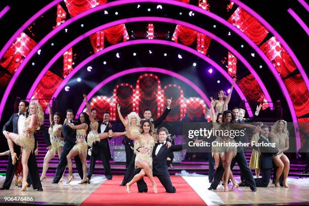 Davood Ghadami, Nadia Bychkova, Gorka Marquez, Alexandra Burke, Joe McFadden, Debbie McGee, Giovanni Pernice, AJ Pritchard, Janette Manrara, Amy...