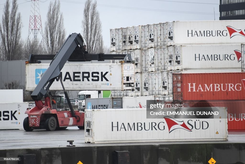 BELGIUM-ECONOMY-TRANSPORT-PORT