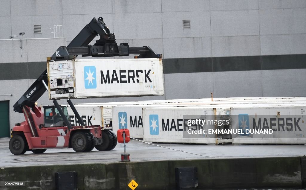 BELGIUM-ECONOMY-TRANSPORT-PORT