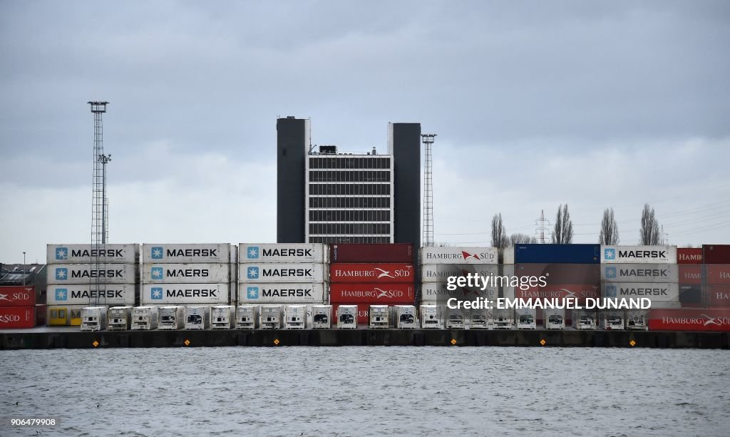 BELGIUM-ECONOMY-TRANSPORT-PORT