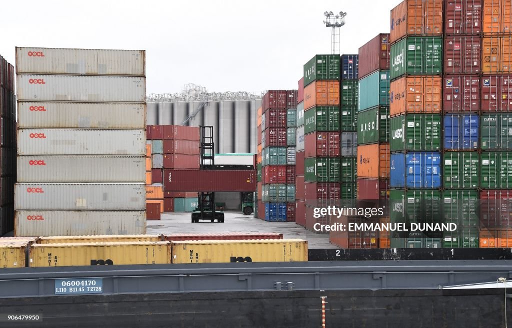 BELGIUM-ECONOMY-TRANSPORT-PORT