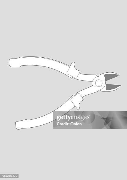 pilers illustration - adjustable stock illustrations