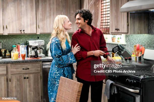 The Separation Triangulation" -- Pictured: Nell and Rajesh Koothrappali . Koothrappali finds himself in the middle of domestic drama when he learns...