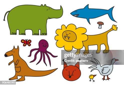 Vector animals 4 Vector animals 4