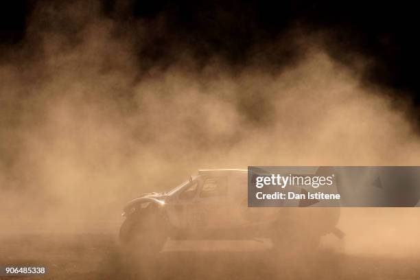 Patrick Sireyjol of France and Cummins France drives with co-driver Francois-Xavier Beguin of Belgium in the LCR30 Buggy Car in the Classe : T1.3 : 2...