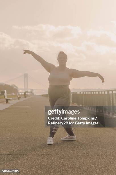 Young Woman Dancing