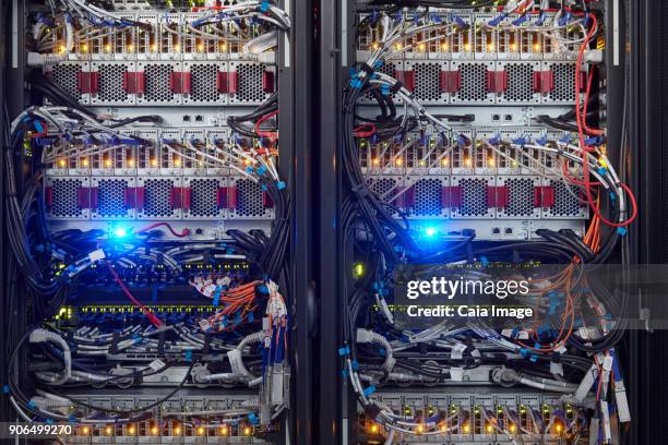Internet Server Panel 51 Illuminated Server Room Panel Stock Photos, High-Res Pictures, and ...