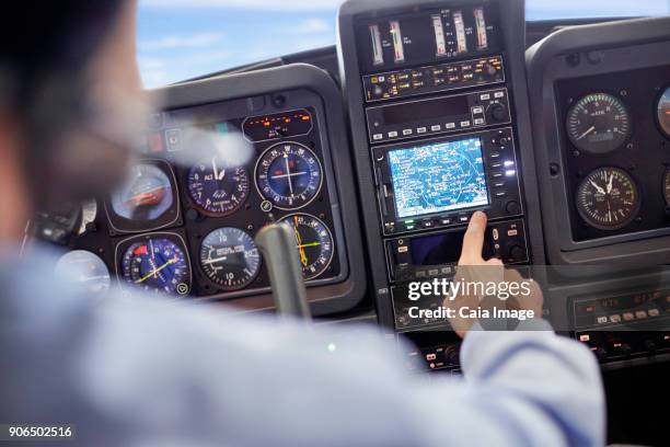 Pilot With Instruments Cockpit Instruments Photos and Premium High Res Pictures - Getty Images