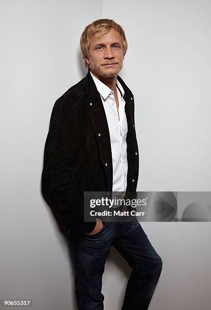 Actor Jeremie Renier from the film 'The Vintner's Luck' poses for a portrait during the 2009 Toronto International Film Festival at The Sutton Place...