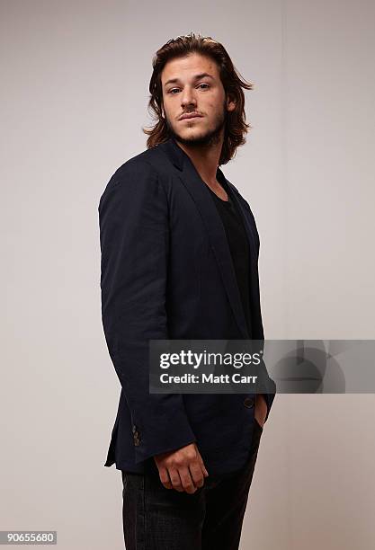 Actor Gaspard Ulliel from the film 'The Vintner's Luck' poses for a portrait during the 2009 Toronto International Film Festival at The Sutton Place...