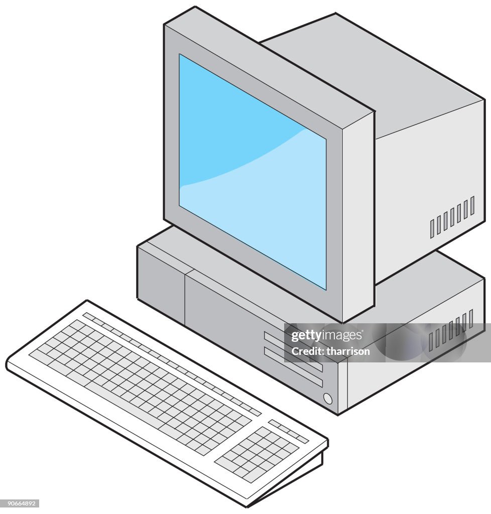Vectro Vectro Computer High-Res Vector Graphic - Getty Images