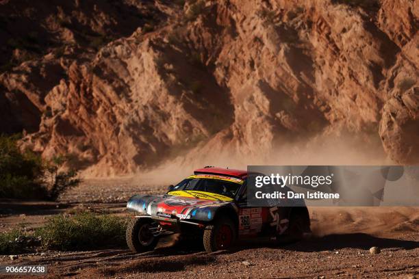 Jonathan Barragan Nevado of Spain and Gas Gas Motorsport rides a GasGas 450 Bike in the Classe 2.1 : Super Production during stage twelve of the 2018...