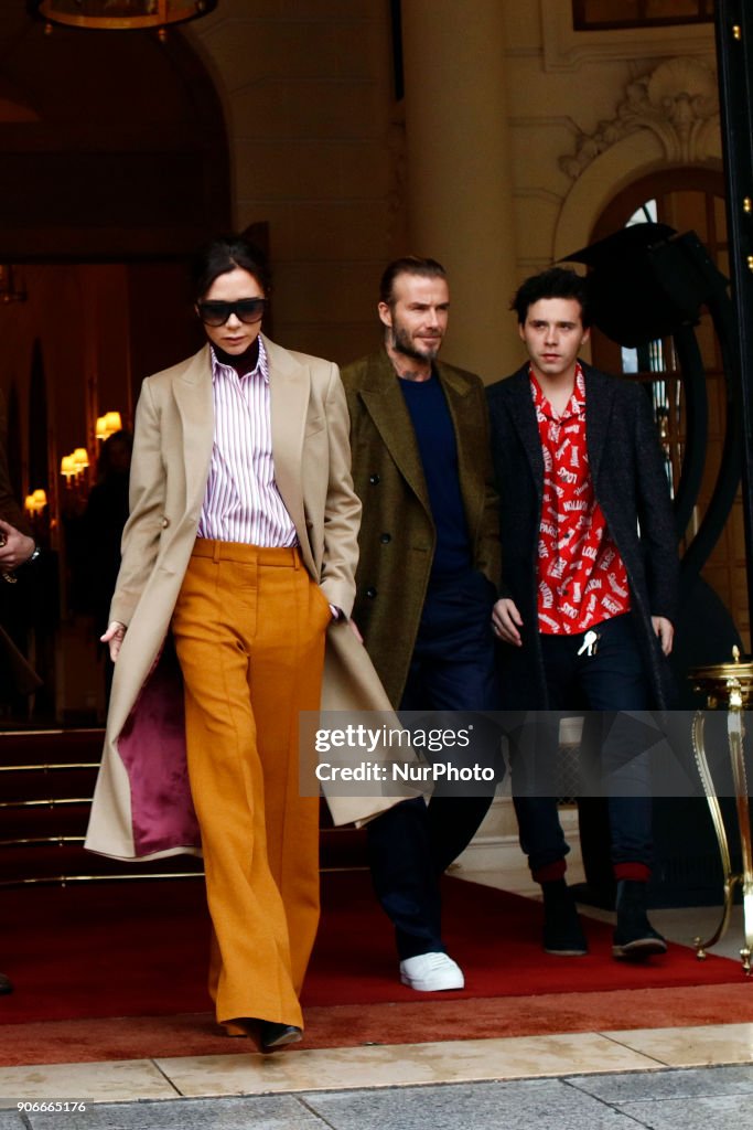 Louis Vuitton : Outside Arrivals - Paris Fashion Week - Menswear F/W 2018-2019