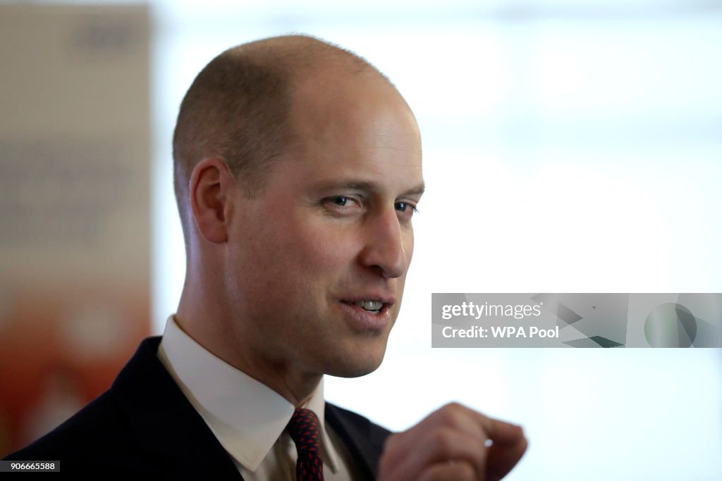 The Duke Of Cambridge Launch's Nationwide Veterans Programme