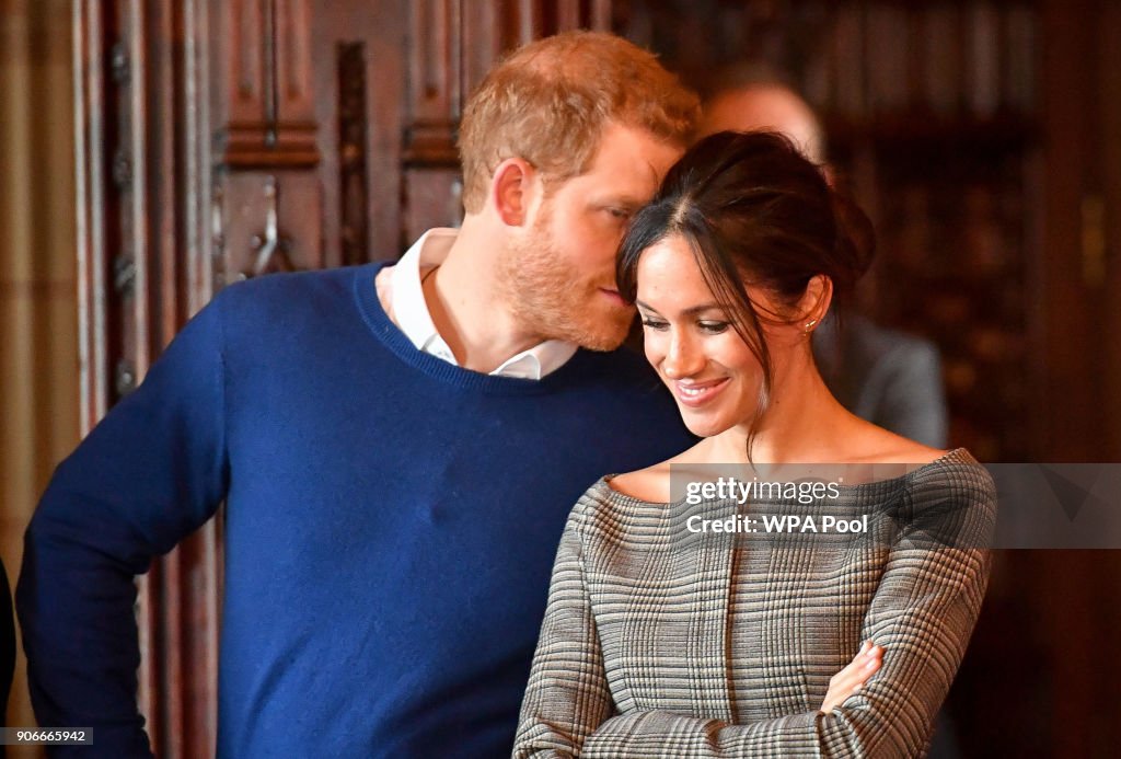 Prince Harry visit to Cardiff Castle