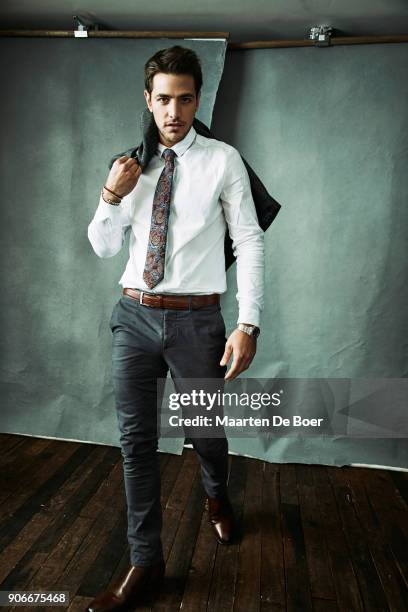 Alberto Frezza from ABC's Untitled Grey's Anatomy Spinoff poses for a portrait during the 2018 Winter TCA Tour at Langham Hotel on January 8, 2018 in...