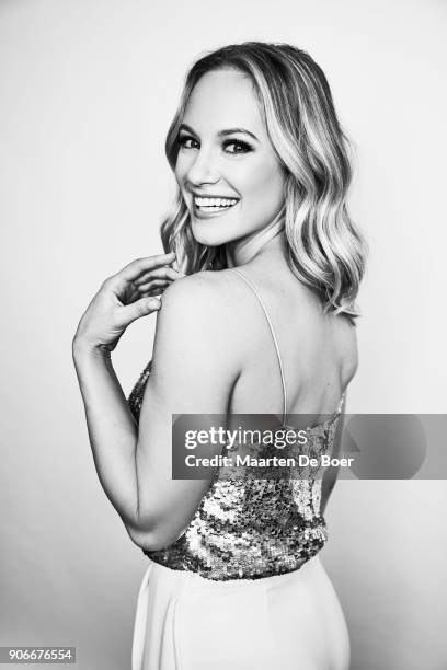 Danielle Savre from ABC's Untitled Grey's Anatomy Spinoff poses for a portrait during the 2018 Winter TCA Tour at Langham Hotel on January 8, 2018 in...