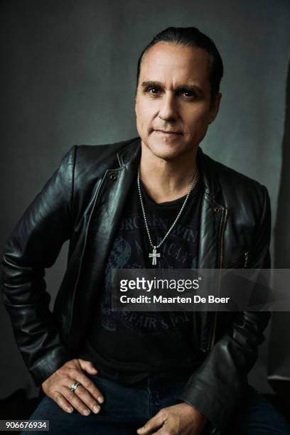 Maurice Benard from ABC's 'General Hospital' poses for a portrait during the 2018 Winter TCA Tour at Langham Hotel on January 8, 2018 in Pasadena,...