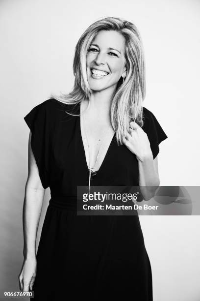 Laura Wright from ABC's 'General Hospital' poses for a portrait during the 2018 Winter TCA Tour at Langham Hotel on January 8, 2018 in Pasadena,...