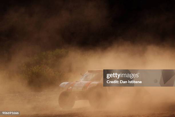 Patrick Sireyjol of France and Cummins France drives with co-driver Francois-Xavier Beguin of Belgium in the LCR30 Buggy Car in the Classe : T1.3 : 2...