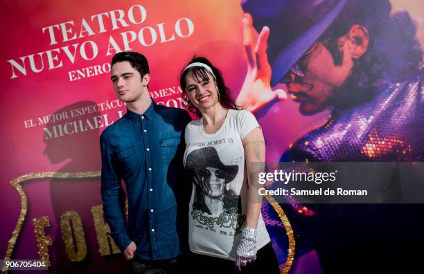 Beatriz Rico attends the "Forever Jackson" Madrid Premiere on January 18, 2018 in Madrid, Spain.