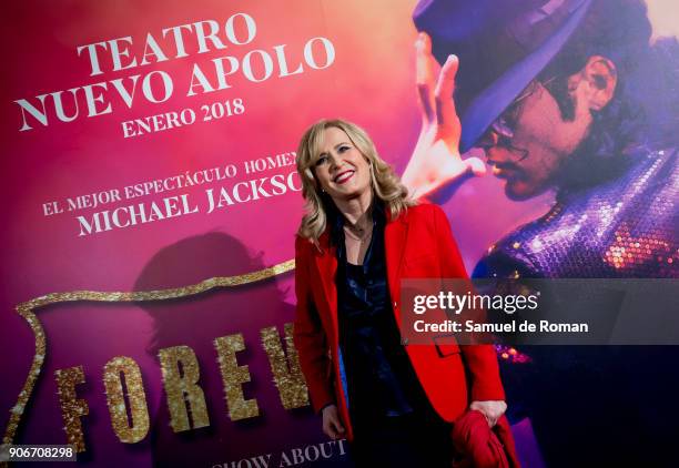 Nieves Herrero attends 'Forever Jackson' Madrid Premiere on January 18, 2018 in Madrid, Spain.