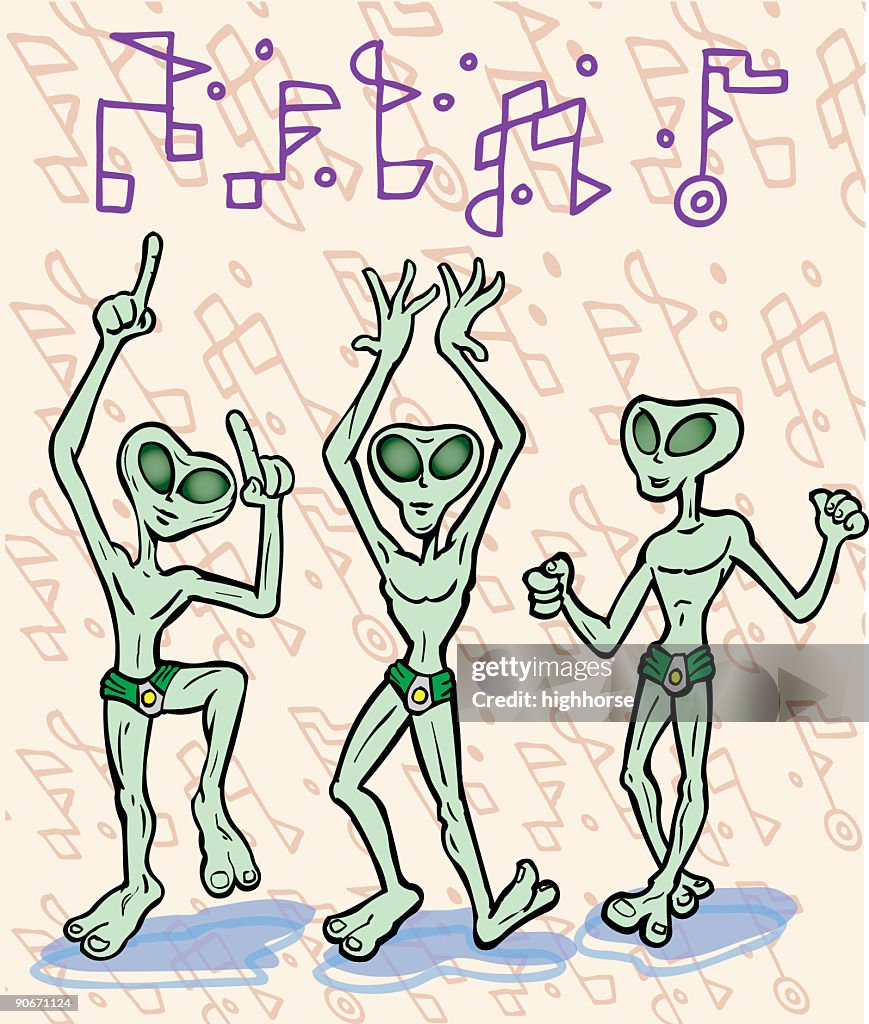 Alien Beach Party