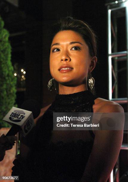 Actress Grace Park attends the "Solitary Man" after party during the 2009 Toronto International Film Festival on September 12, 2009 in Toronto,...