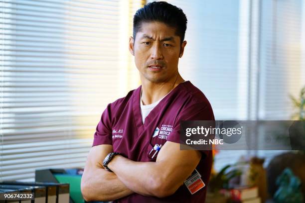 On Shaky Ground" Episode 309 -- Pictured: Brian Tee as Ethan Choi --