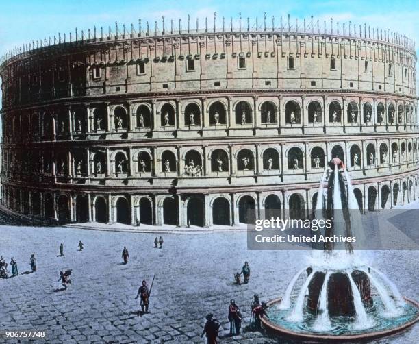 Impression of a pilgrimage to Rome, 1920s.