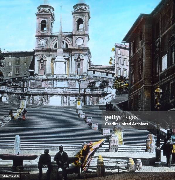 Impression of a pilgrimage to Rome, 1920s.