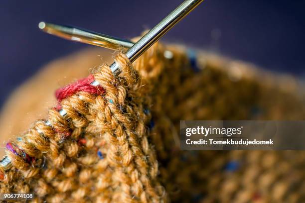 knit - knitting stock pictures, royalty-free photos & images