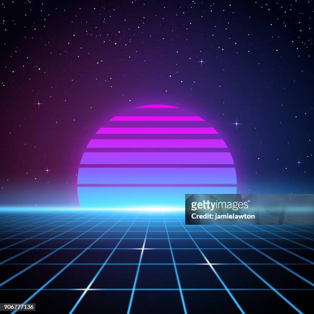 Retro 80s Background High-Res Vector Graphic - Getty Images