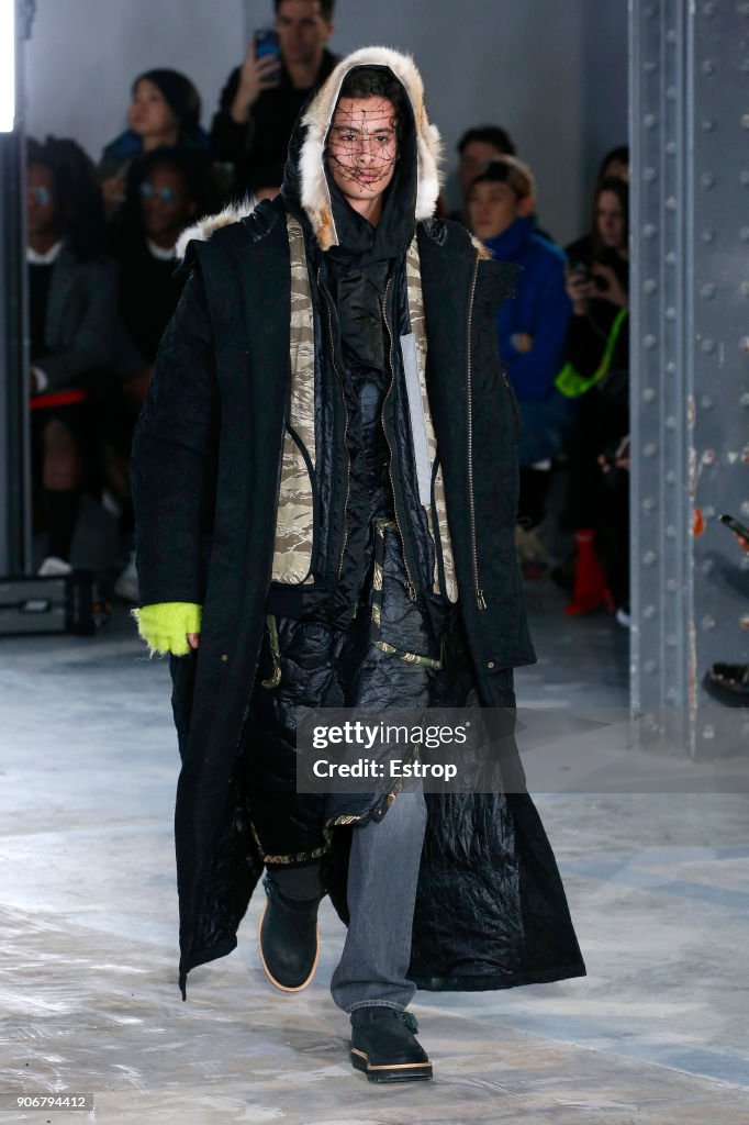 Facetasm : Runway - Paris Fashion Week - Menswear F/W 2018-2019