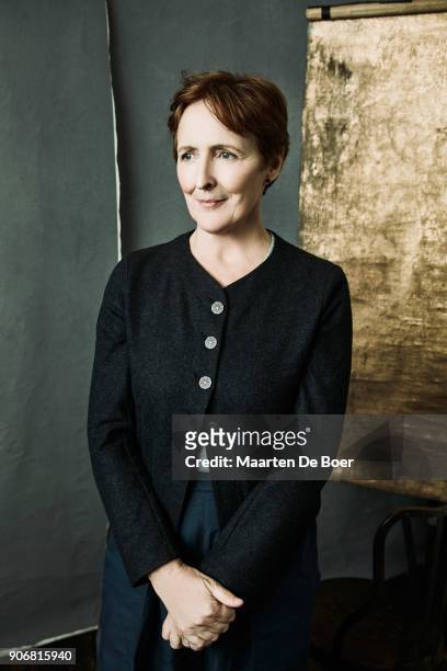 Fiona Shaw from BBC America's 'Killing Eve' poses for a portrait during the 2018 Winter TCA Tour at Langham Hotel on January 12, 2018 in Pasadena,...