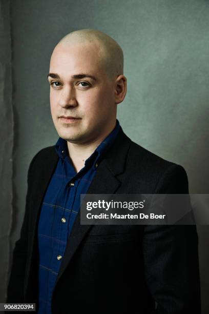 Knight from National Geographic Channels' 'Genius' poses for a portrait during the 2018 Winter TCA Tour at Langham Hotel on January 13, 2018 in...