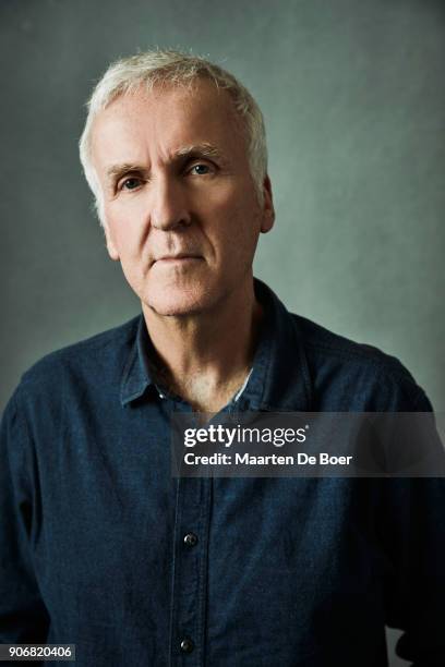 James Cameron from AMC's 'AMC Visionaries: James Camerons Story of Science Fiction Docuseries' poses for a portrait during the 2018 Winter TCA Tour...