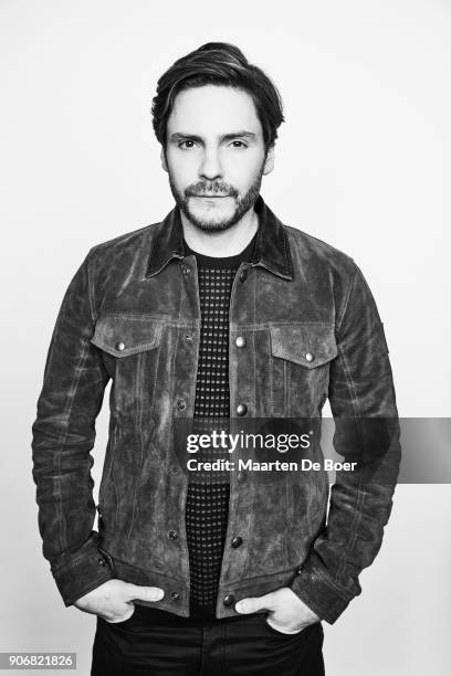 Daniel Bruhl of TNT's 'The Alienist' poses for a portrait during the 2018 Winter TCA Tour at Langham Hotel on January 11, 2018 in Pasadena,...