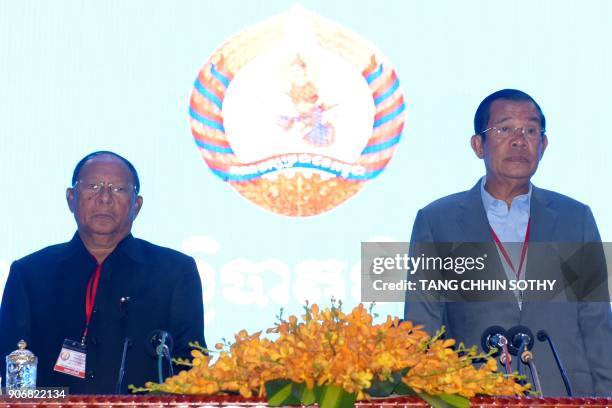 Hun San Cambodian National Assembly President Photos and Premium High Res ...