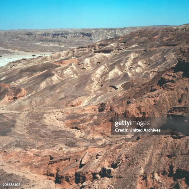 In the Negev Desert, Israel 1970s.