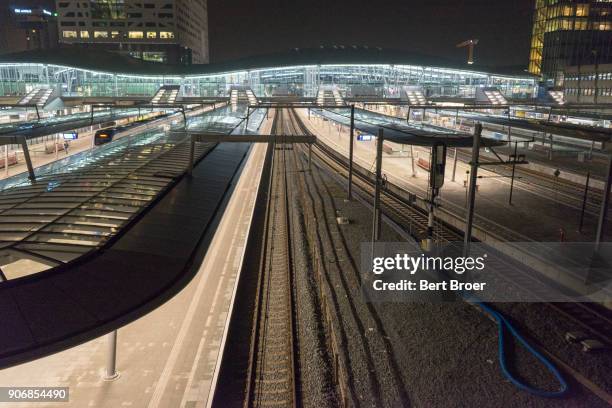 central station of utrecht, the netherlands - broer stock pictures, royalty-free photos & images