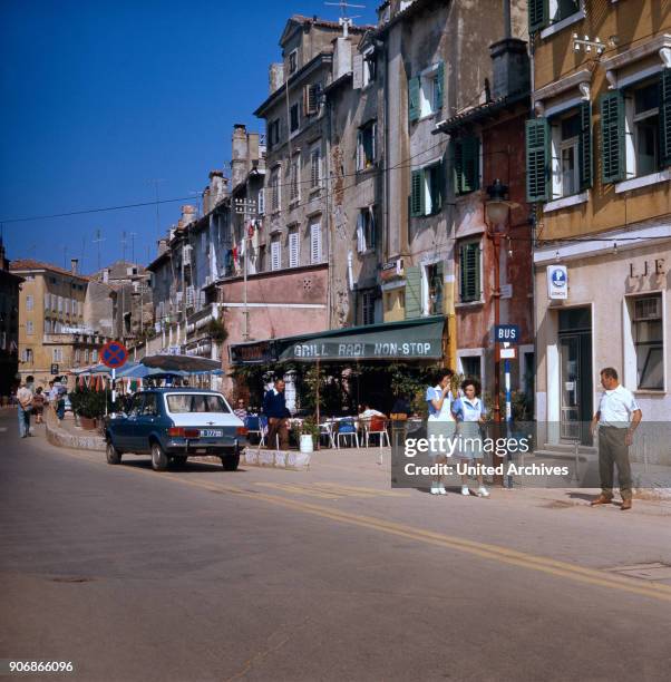 Vacation in Istrien, Yugoslavia 1970s.