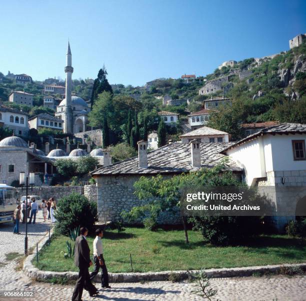 Vacation in Dalmatia, Bosnia and Herzegovina, Yugoslavia 1970s.