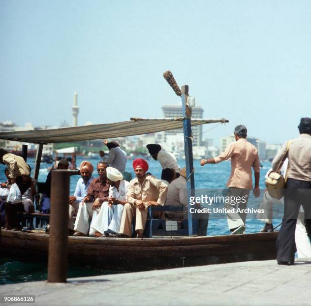 Journey to the United Arab Emirates, 1970s.