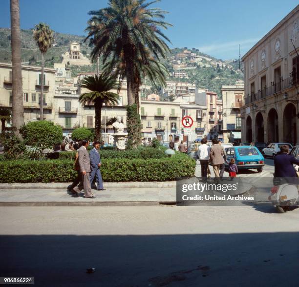 Trip to Monreale, Sicily, Italy 1970s.