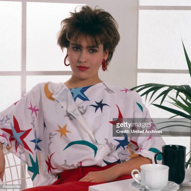 Portrait woman, 1980s.