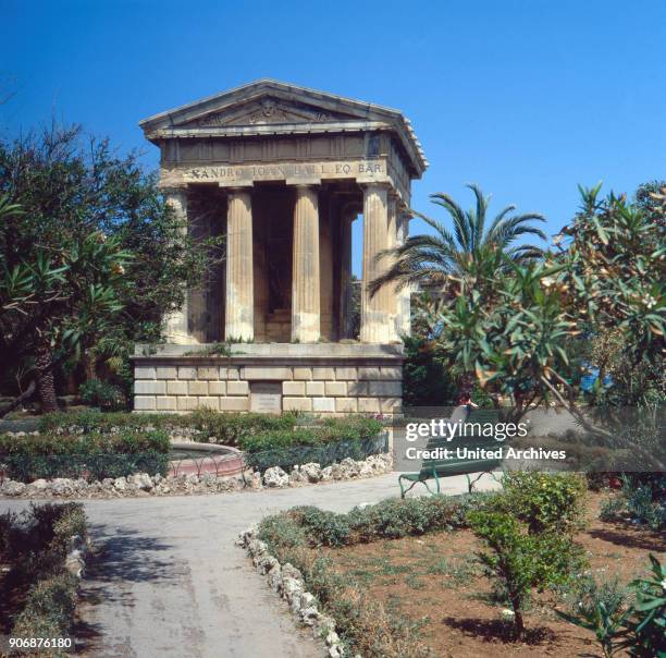 Trip to Valletta, Malta, 1980s.