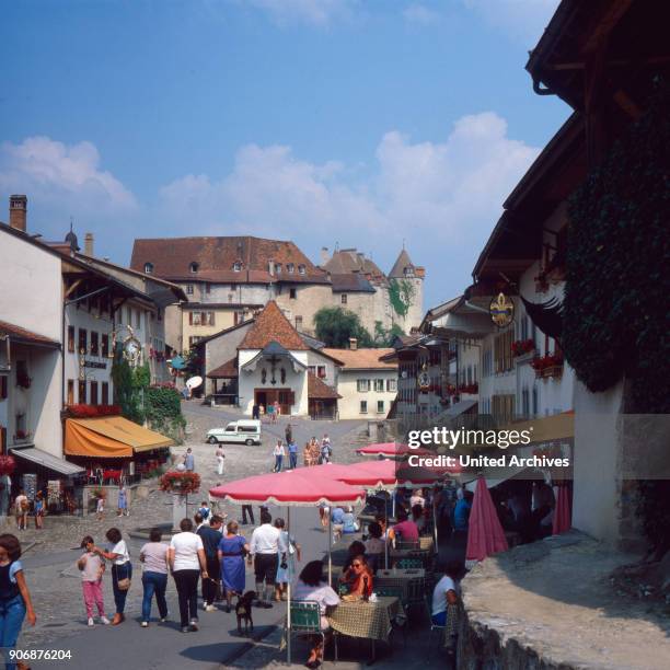 Round trip trough Switzerland, 1980s.