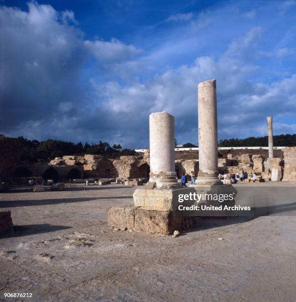 Trip to Carthage, Tunisia, North Africa 1970s.